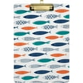 thumbnail image 1 of FMSHPON Tropical Cartoon Fish Clipboard Hardboard Wood Nursing Clip Board and Pull for Standard A4 Letter 13x9 inches, 1 of 7