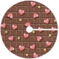 thumbnail image 1 of FMSHPON Valentine's Day Cute Love Heart Xmas Christmas Tree Skirt Stand Mat for Holiday Party Decoration Indoor Outdoor 36 inches, 1 of 6