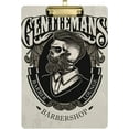 thumbnail image 1 of FMSHPON Vintage Skull Clipboard Hardboard Wood Nursing Clip Board and Pull for Standard A4 Letter 13x9 inches, 1 of 7