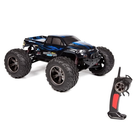 FMT 1/12 IPX4 Scale Electric RC Car Offroad 2.4Ghz 2WD High Speed 33+MPH Remote Controlled Car Truck (Color: Blue)