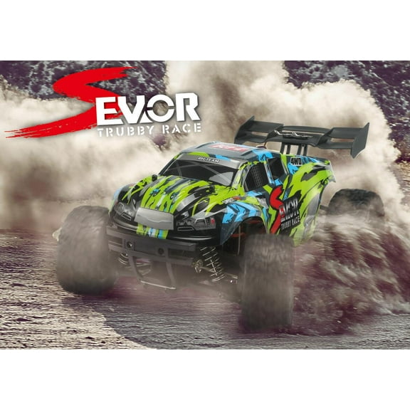 FMT, RC 1665 1:16 2.4Ghz High Speed 4WD 50km/h Radio Control Car Waterproof Brushless Motor Off Road Monster Truck Buggy Electric Crawler All Terrain R/C Car Vehicle (Color May Vary)