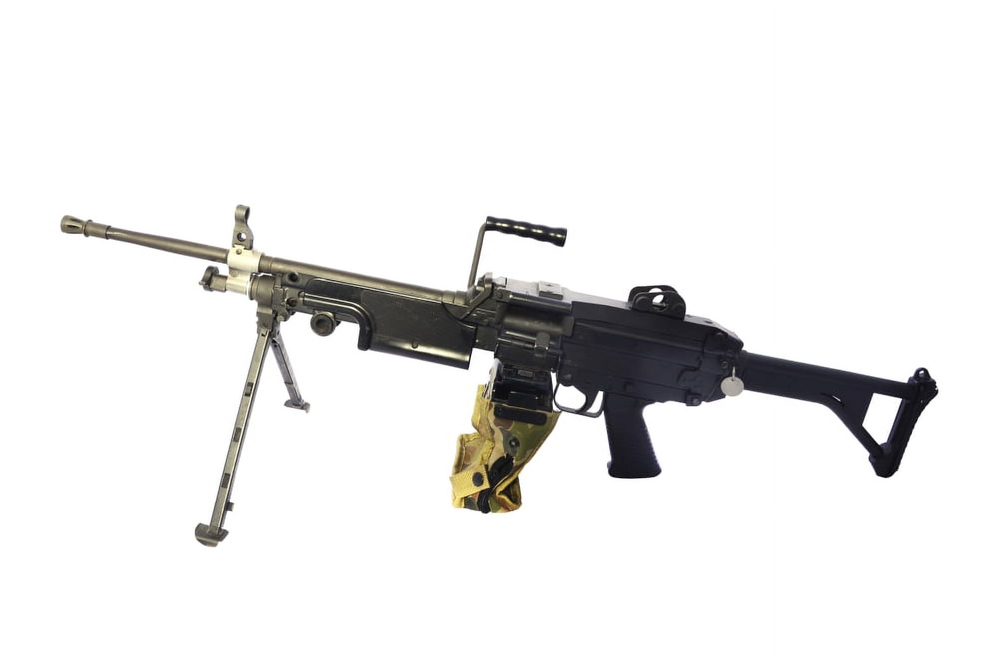 FN Minimi 556mm light machine gun Canvas Art - Andrew ChittockStocktrek Images (35 x 23)