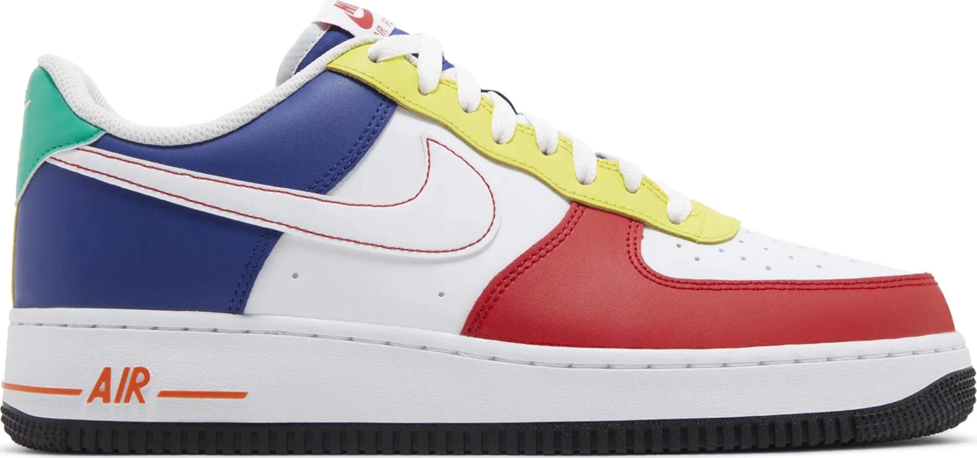 Nike Basketball Nike Air Force Red Blue Yellow Nike Shoe Air Force