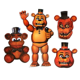 Five Nights at Freddy's Sticker Sheets Stickers FNAF 5 Pcs 