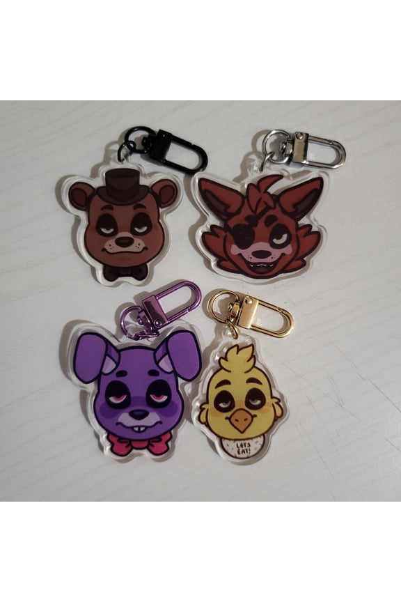 FNAF Acrylic Charms (1 keychain)