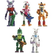 FNAF Clearance Set Of 5 Five Nights At Freddy's Action Figure Toy Freddy Toys Boy Girl Christmas Halloween Birthday Gift Cake Toppers
