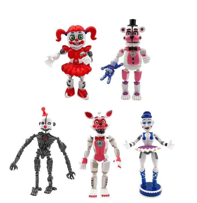 FNAF Creepy Carnival Action Figures - Step Into the Haunted Carnival ...