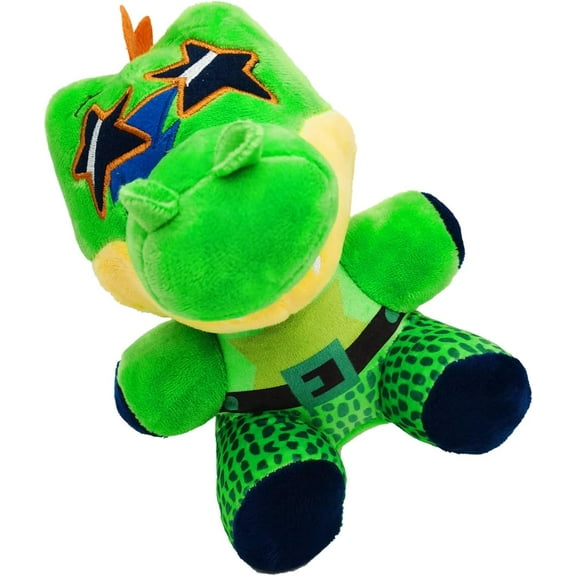 FNAF Montgomery Gator Plush Toy Suitable for CollectionFNAF Plushies Stuffed Doll for Boy Girl Christmas Halloween Birthday Gift, 8(Montgomery Gator)