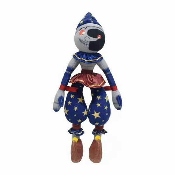 FNAF Moon Plush 11" Inch Shoulder Rider, Collectible Soft Magnetic Moon Shoulder Rider Plushie from Five Night's at Freddys, FNAF Plush Collection