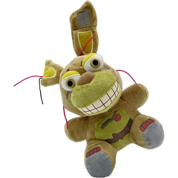 FNAF Nightmare Bonnie Plush Toy Suitable for Collection, FNAF Plushies Stuffed Doll for Boy Girl Christmas Halloween Birthday Gift, 8“ (Purple Bonnie Rabbit)