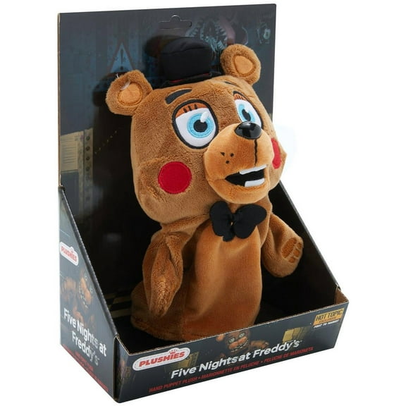 FNAF Plush Hand Puppets, Stain Silk Navy Blue, 5.9 oz