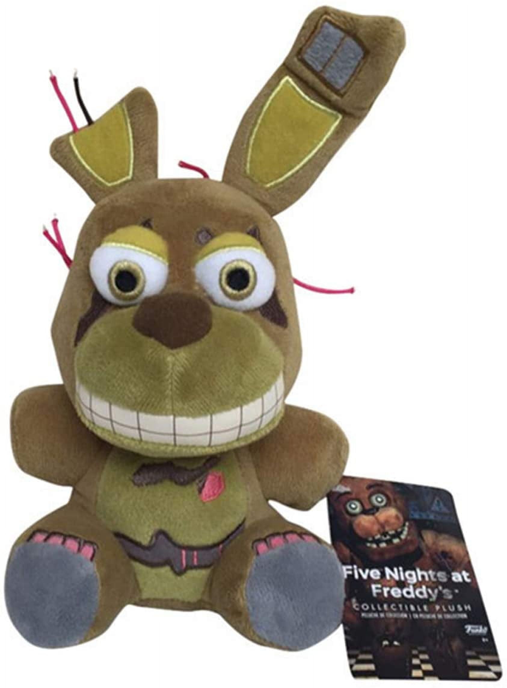 Five Nights At Freddys Phantom Foxy Green Brown Plush Stuffed Toy