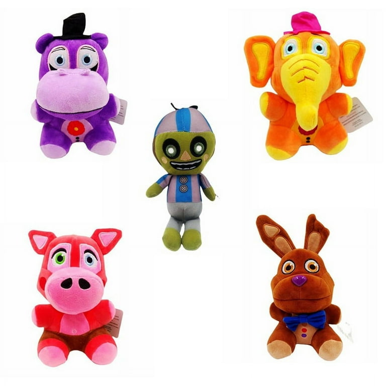 FNAF Plushies Set,Five Night Plushies 7.8 inch,Horror Game Animals