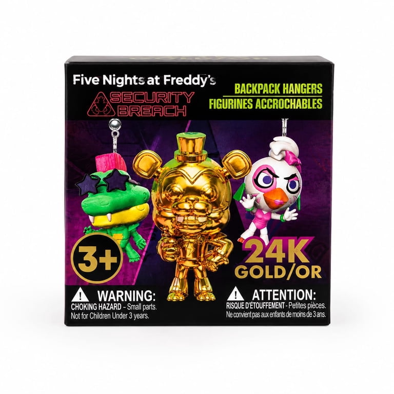 Five Nights at Freddy's Security Breach Backpack Hangers Mystery