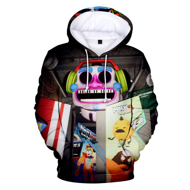 FNAF Security Breach Hoodie Five Nights at Freddy's Sweatshirt 2022
