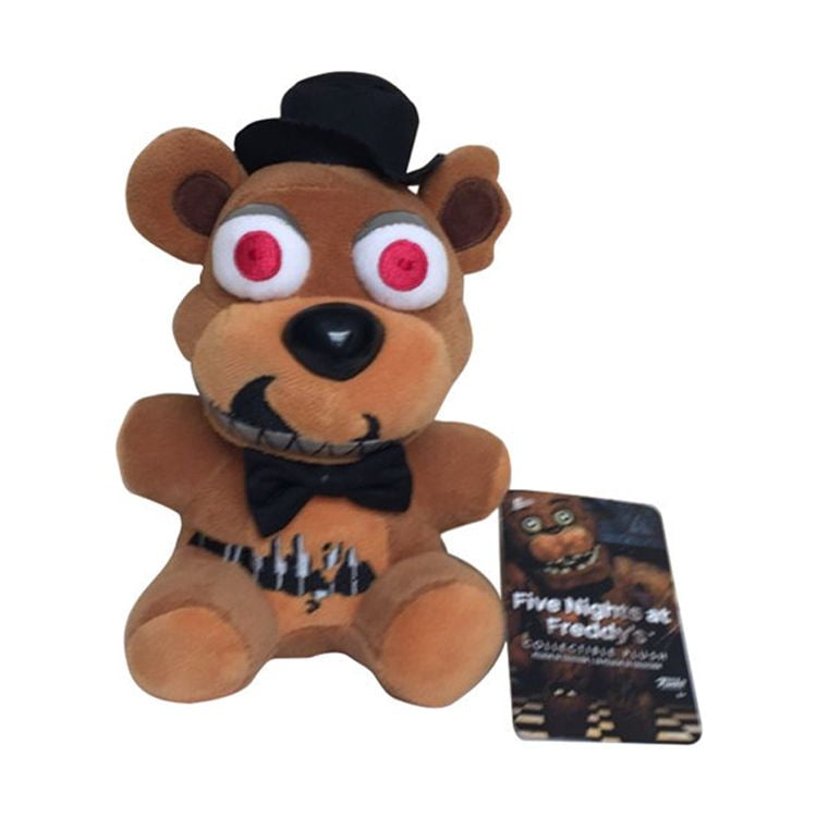 FNAF Plush Toys Freddy Bear Foxy Chica Clown Bonnie Animal Stuffed Plushie  Dolls Kawaii Christmas Birthday Gifts for Children