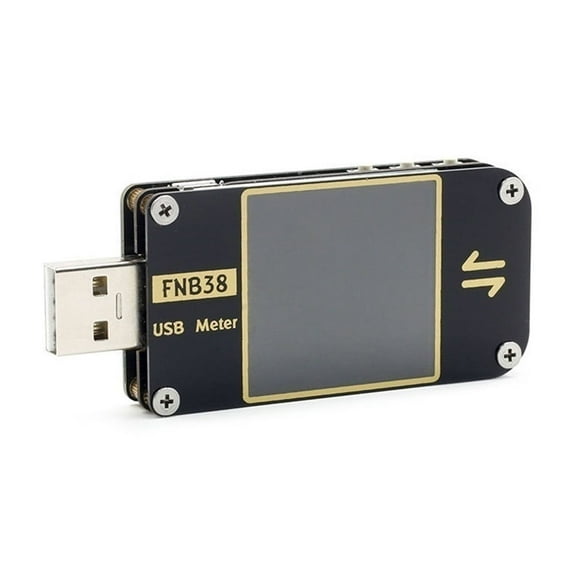 FNB38 Current And Voltage Meter USB Tester QC4+ PD3.0 2.0 PPS Fast Charging Protocol Capacity Test ,Easy to Operate