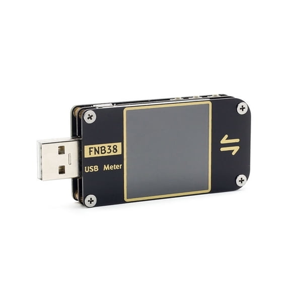FNB38 Current And Voltage Meter USB Tester QC4+ PD3.0 2.0 PPS Fast Charging Protocol Capacity Test ,Easy to Operate
