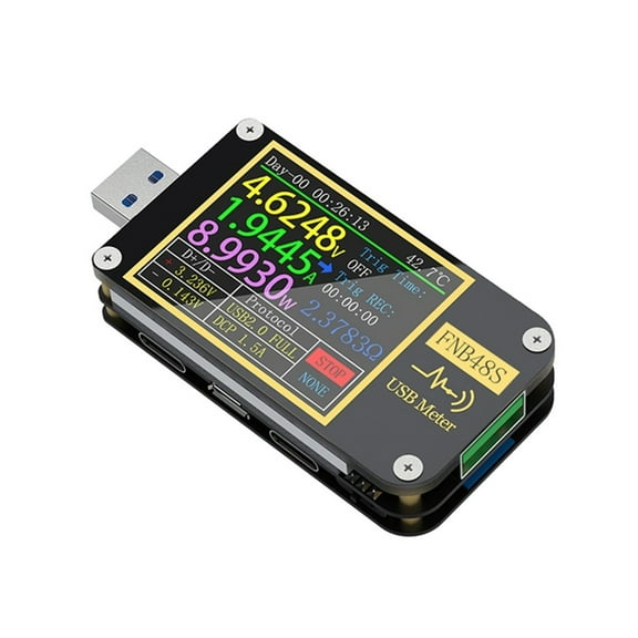 FNB48S USB Capacitance Voltage Tester Current Meter Monitor Power Detection Analyzer Testing Tools With ,Easy to Operate