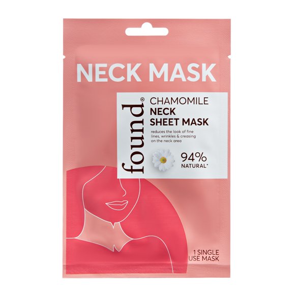FND Chamomile Neck Sheet Mask, 1 Single use mask