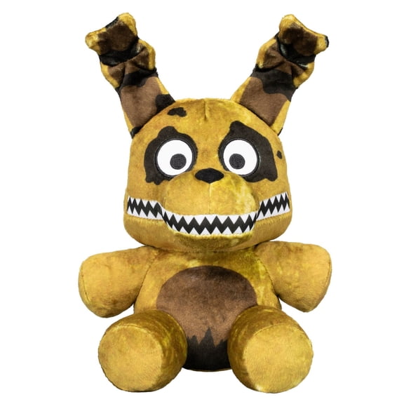 Five Nights at Freddys Plushtrap Plush - 8-inch Stuffie with Soft Material and Glow-In-The-Dark Eyes