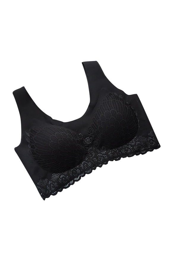 Sport Bras for Women Push Up No Underwire Bralette Full Coverage Brassiere Breathable Tshit Everyday Bra