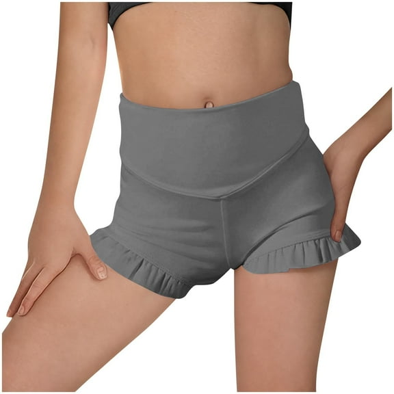 FNFYFH Adjustable Waist Girls Growing Room Shorts