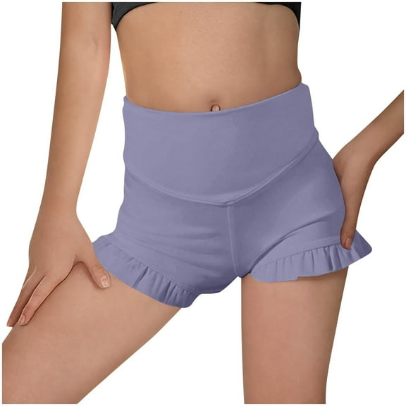 FNFYFH Adjustable Waist Girls Growing Room Shorts