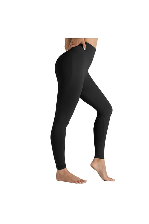 Black Leggings for Women Seamless Leggings Tummy Control Yoga Pants Resistant Breathable Workout Legging High Waisted Compression Pant Black XL