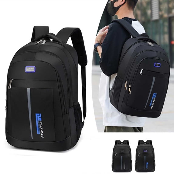 FNFYFH Business Laptop Backpack College Bag for Men and Student School Computer Bag 15 Inch Large Travel Backpack