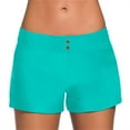 thumbnail image 1 of FNFYFH Low Waist Swimming Shorts for Women Breathable Swim Shorts High Waisted Swimsuit Bottoms Swimwear Boy ShortsS,M,L,XL,XXL, 1 of 3