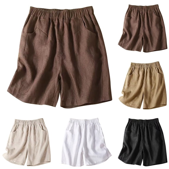 FNFYFH Clearance Shorts For Women Plus Size Clearance High Waisted Casual Comfy Lounge Shorts (Women's Medium)