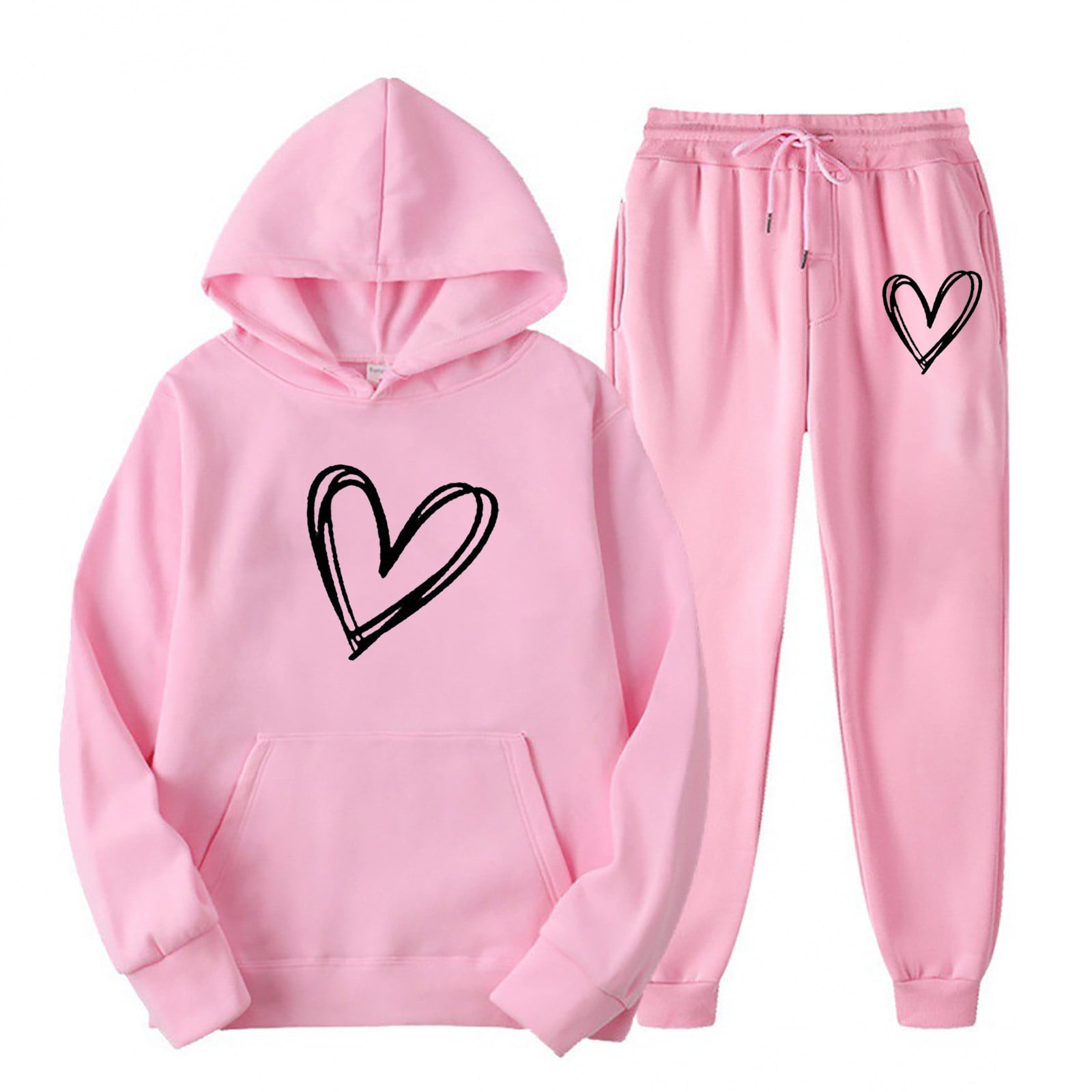 PINK VS STAR BLING HOODIE / store MATCHING SWEATPANTS OUTFIT