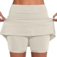 thumbnail image 1 of FNFYFH Womens Skorts with Pockets Tummy Control Plus Size Skorts for Women High Waist Athletic Sports Pants Skirt Casual ShortsS,M,L,XL,XXL,XXXL,XXXXL,XXXXXL, 1 of 2