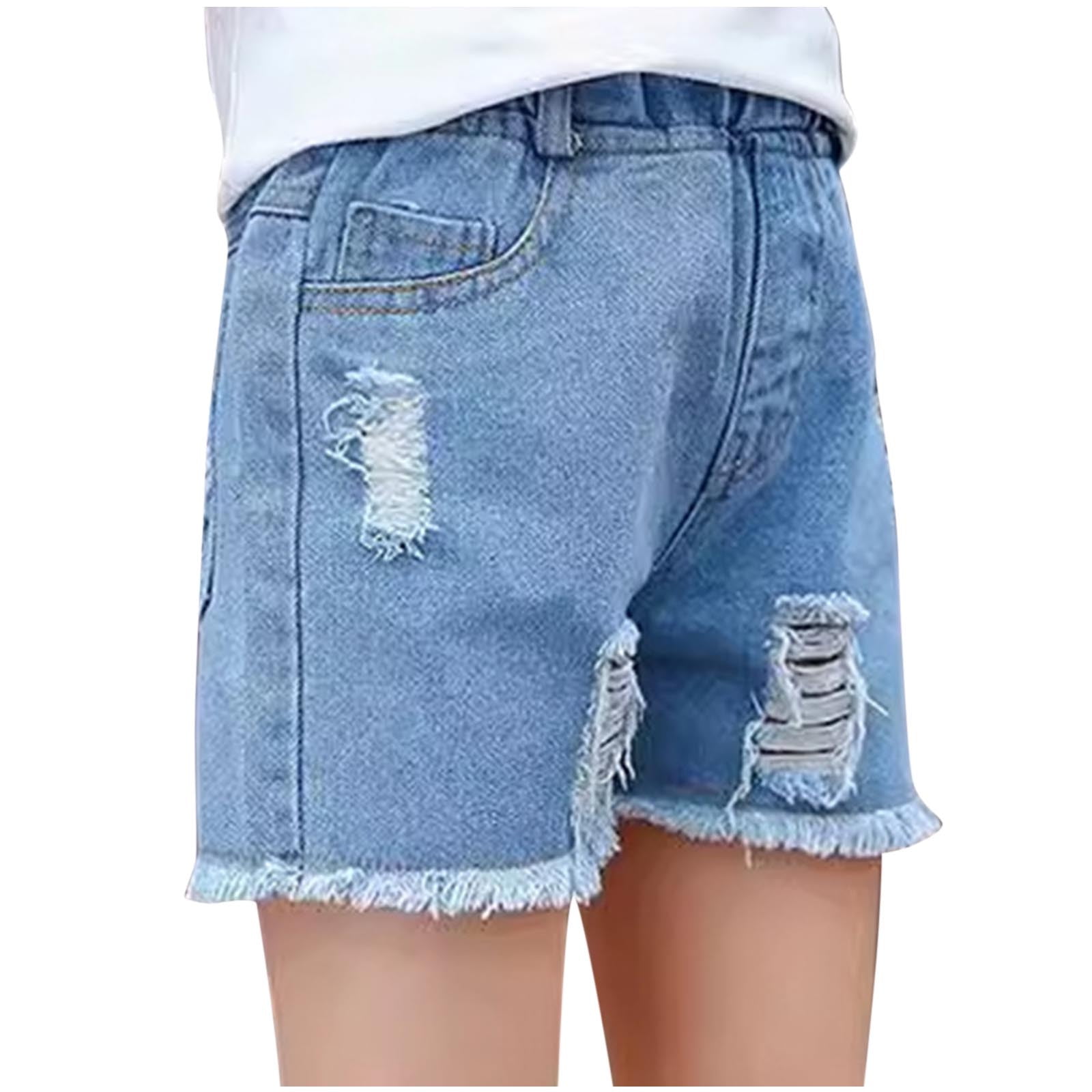 AE Shortie Perfecto Stretch Tiro Super Bajo de Denim