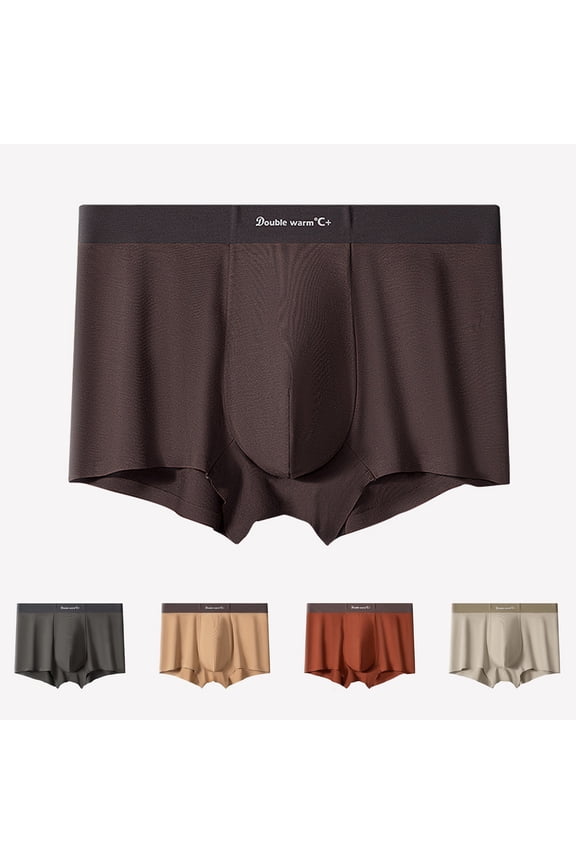 Men Super Fit Trunks Modal Cotton Underwear for Men Breathable Moisture Wicking Boxer Briefs