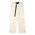 thumbnail image 1 of FNFYFH Men's Big and Tall Cargo Pants Casual Elastic Waist Parachute Cargo Pants Loose Fit Hip Hop Streetwear Pants with Pockets, 1 of 3
