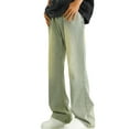 thumbnail image 1 of FNFYFH Men's Loose Fit Straight Leg Denim Jeans Baggy Wide Leg Plain Hip Hop Pants Y2K Skater Trousers Streetwear with Pockets, 1 of 7