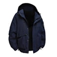 thumbnail image 1 of FNFYFH Men's Rain Jacket Outdoor Lightweight Rain Shell Coat Zip Up Waterproof Windbreaker with Pockets for Hiking Golf Travel, 1 of 8