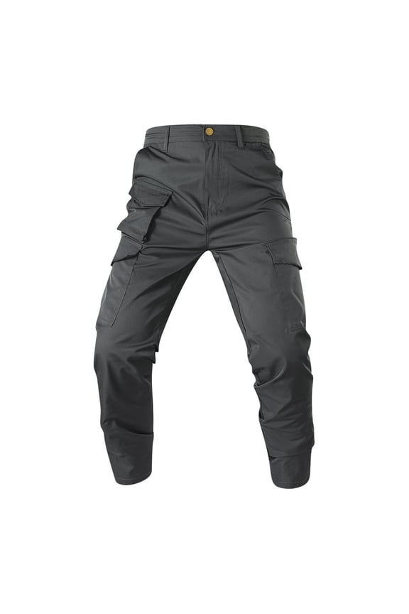 Men's Tactical Cargo Pants Big and Tall Stretch Lightweight Hiking Pants Outdoor Work Pants with Multi Pockets