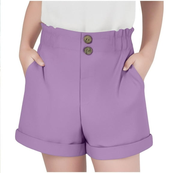 FNFYFH Non-Irritating Seams Kids Comfy Shorts