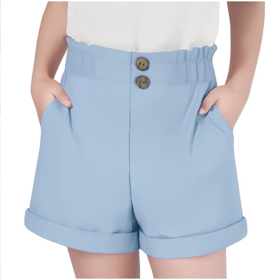 FNFYFH Non-Irritating Seams Kids Comfy Shorts