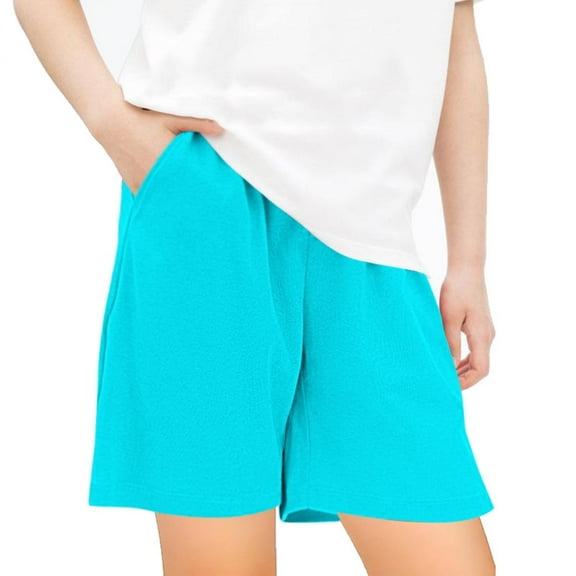 FNFYFH Playground Girls Loose Fit Shorts for Outdoor Activities