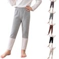 FNFYFH Ribbed Leggings for Girls 12 Months-9 Years Soft Stretchy Baby ...