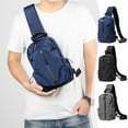 thumbnail image 1 of FNFYFH Sling Crossbody Bag for Men Women Sling Bag with Water Bottle Holder Casual Chest Bags Lightweight Small One Strap Backpack for Travel Sports Hiking, 1 of 6