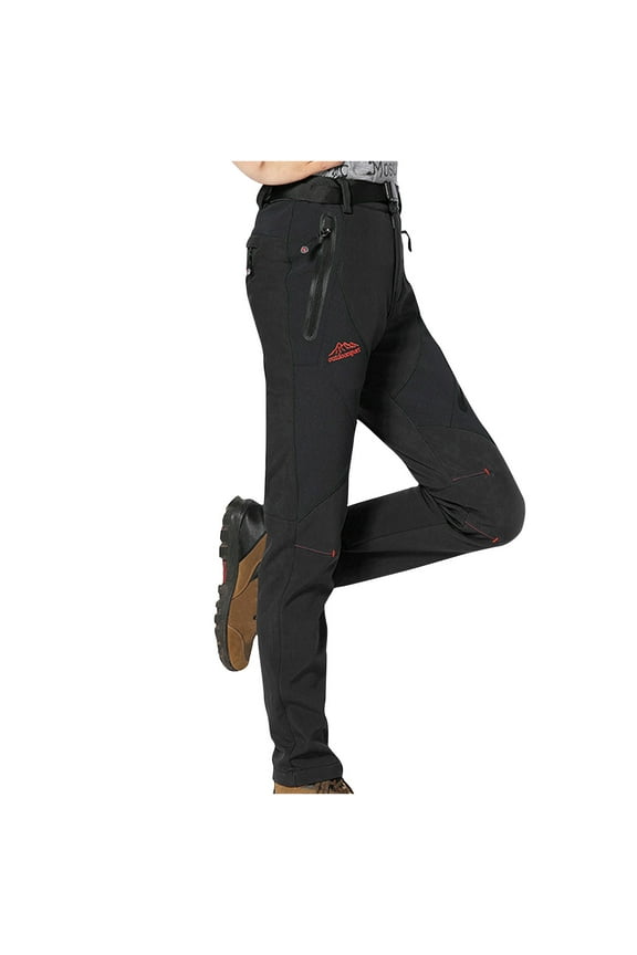 Snow Ski Pants Women Waterproof Insulated Fleece Lined Snowboard Pants Breatable Hiking Pants for Winter Outdoor