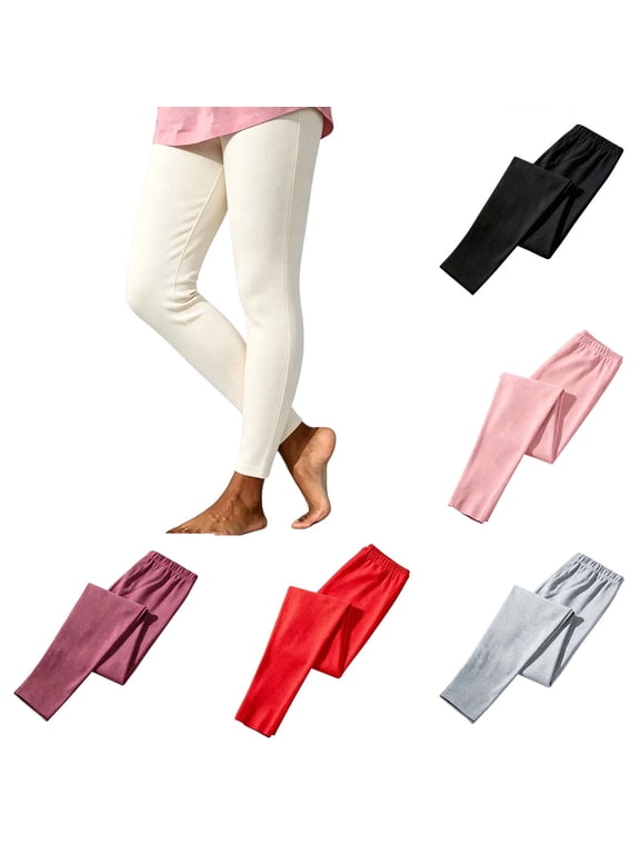 Thermal Leggings for Women Warm Fleece Underwear Bottoms Base Layer Pants Long Johns