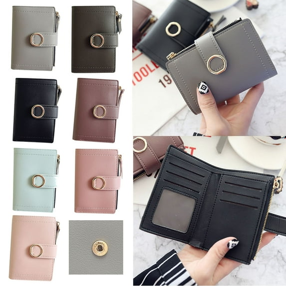 FNFYFH Wallets for Women Ladies Small Wallets Credit Card Holder Women RFID Blocking Slim Wallet Bifold Wallet