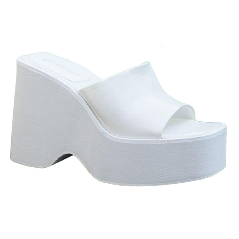 FNFYFH Wedge Sandals for Women Open toe Platform Wedges Shoes