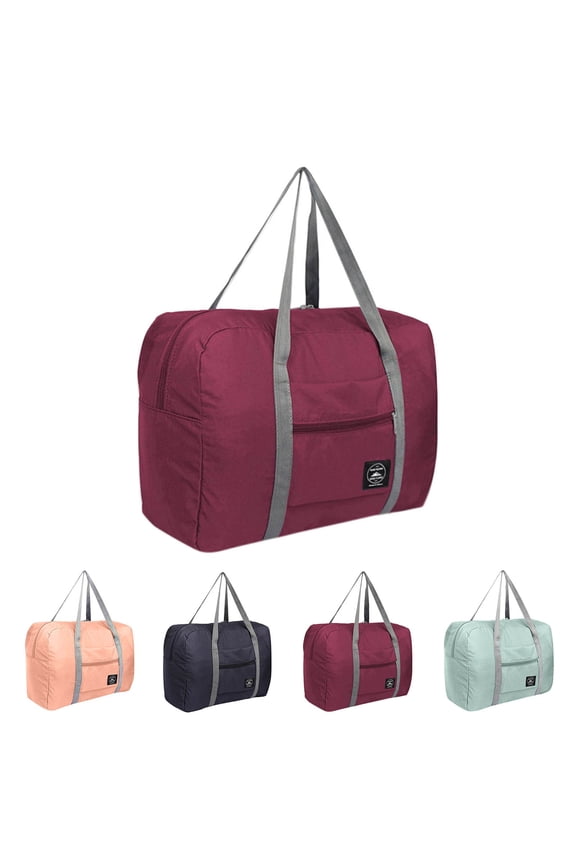 Weekender Bags for Women,Travel Bag Carry on Gym Bag, Travel Duffle Bag Pocket/Front Phone Pocket/Trolley Sleeve Pocket